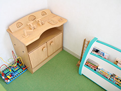 楽しく過ごせるキッズスペース